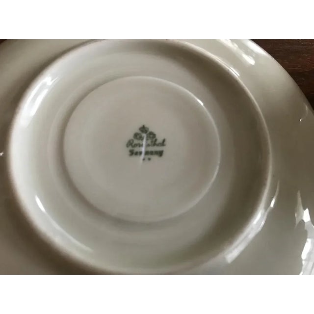 Porcelain Cup and Saucer from Rosenthal, 1942, Set of 2 For Sale - Image 10 of 12