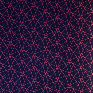 Harlequin Zola Fabric in Neptune/Cerise For Sale