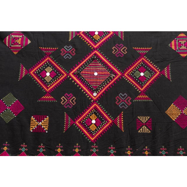 19th Century Rare Antique Kohistani Wedding Shawl For Sale - Image 5 of 12