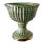 Vintage Hull Art Pottery Gilded Green Pedestal Planter/Vase For Sale