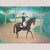 Rosa Torras, Equestrian Rider in Landscape, 1950s, Oil on Board For Sale - Image 9 of 9