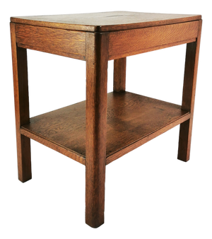 Vintage German Art Deco Side Table, 1950s