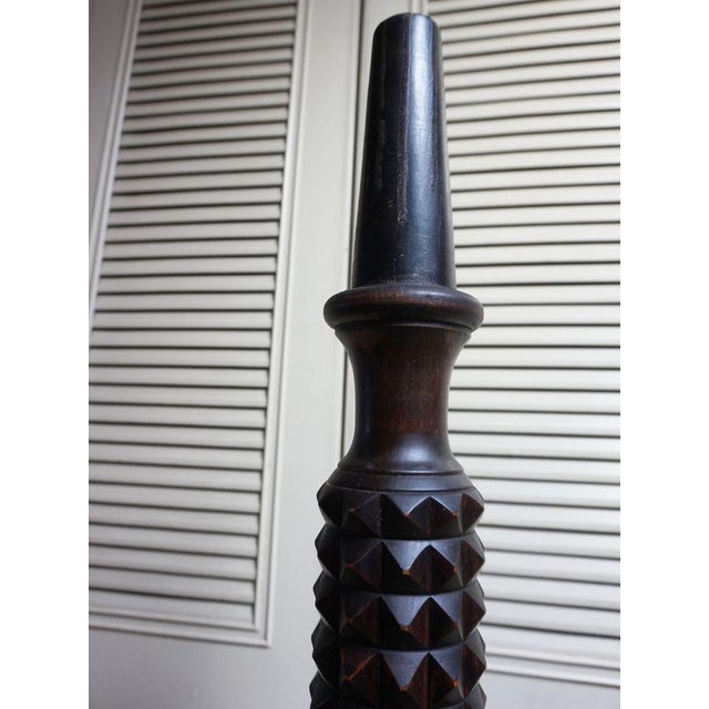 Brutalist Vintage Brutalist Floor Lamp by Charles Dudouyt, 1940s For Sale - Image 3 of 17