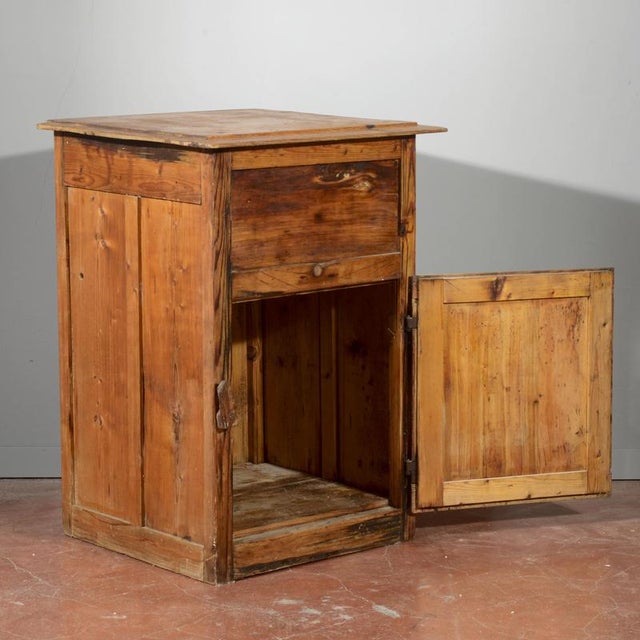 Rustic Antique Fir Wood Table, 1890s For Sale - Image 3 of 9