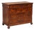 Louis Philippe Chest of Drawers in Walnut and Walnut Burl For Sale