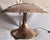 1970s Italian Sculptural Table Lamp in Brass and Acrylic Glass with Embedded Vienna Cane, Italy, 1975 For Sale - Image 5 of 14