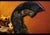 Burnt Orange 1970s Hollywood Regency Cheetahs and Roman Helmet Oil on Burlap, Signed Wyman For Sale - Image 8 of 9