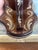 Possibly Norwegian Hand-Painted Rosemaling Wall Pocket With Candlestick Holder or Miniature Vase, Signed by Kaja, 1990-Scandinavian Folk Art Decor. For Sale In Seattle - Image 6 of 9