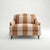 Sophie Conran Felix Loveseat in Caramel Wide Stripes For Sale - Image 4 of 4