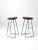 Mid-Century Stools Pair For Sale - Image 9 of 10