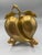 Hollywood Regency Vintage Solid Brass Double Leaf Divided Serving Dish Tray For Sale - Image 3 of 6