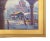 Lavender Silvio Silvestri, Listed Artist Italian Cityscape Oil Painting Including the Antiqued Gold Wood Frame For Sale - Image 8 of 12