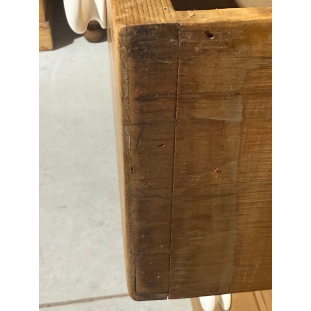 Antique Pine Two Over Two Drawers - Chest of Drawers From England For Sale - Image 17 of 18