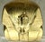 Treasures of Tutankhamun 1979 Traveling Museum Exhibition Bust –6.7 Lbs. For Sale - Image 10 of 14