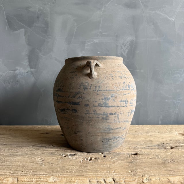 Vintage Style Matte Oil Pottery #64d For Sale - Image 4 of 10