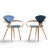 Mid-Century Modern Norman Cherner for Plycraft Mid Century Pretzel Dining Chairs - Pair For Sale - Image 3 of 13