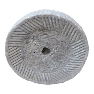 1930s Granite Mill Water Fountain Stone 6 For Sale