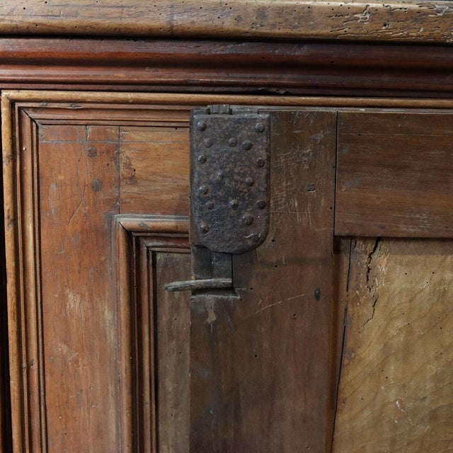 Antique Italian Sideboard in Walnut For Sale - Image 13 of 16