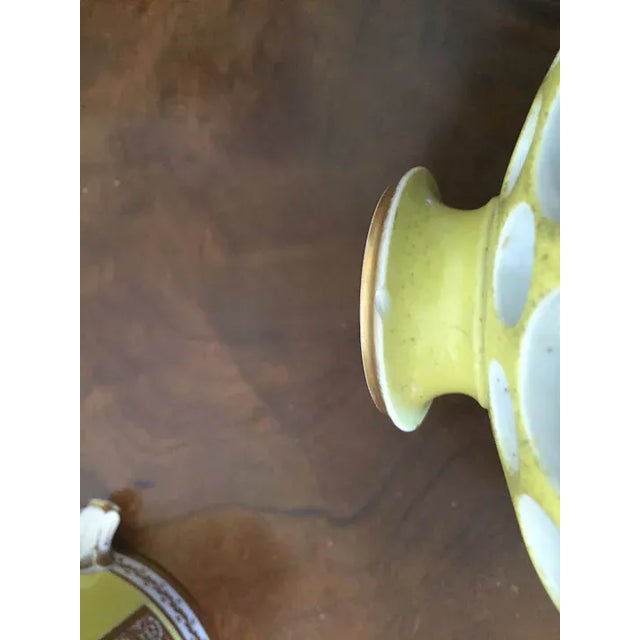 Antique Early 19th Century London Decorated Coalport Porcelain Bough Pot For Sale In New York - Image 6 of 13