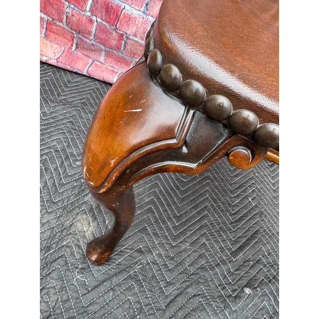 Vintage Gothic Strawberry Hill Windsor Steeple Back Dining Chair For Sale - Image 9 of 12