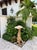 Wood Whimsical Hand-Carved Teak Root Mushroom Garden Sculpture For Sale - Image 7 of 12
