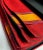 Late 20th C. Boxed Set of 4 Walai Crimson & Orange Stripe Silk Placemats & Napkins For Sale - Image 11 of 18