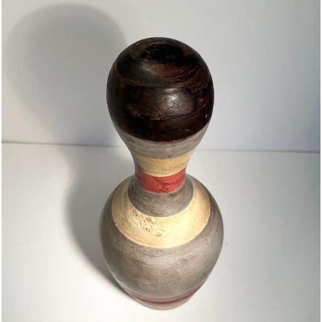 Contemporary Vintage Clay Ceramic Sculpture For Sale - Image 3 of 6