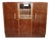 Art Deco Bar Cabinet in Burl Walnut, 1930s For Sale