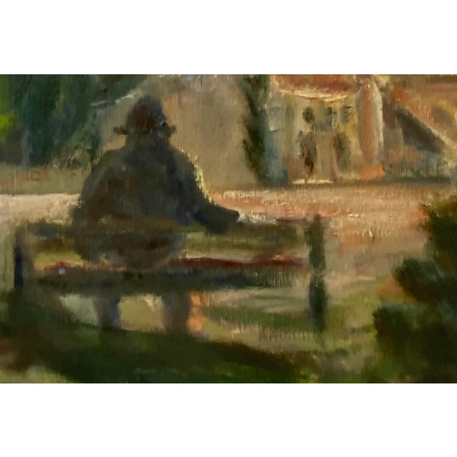 Irina Roublon Belotelkin "View From Pacific Heights" Original Painting c.1960 For Sale In San Francisco - Image 6 of 8