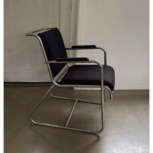 Vintage Conversation Chair by Cor Alons for Oostwoud, 1950s For Sale - Image 11 of 11