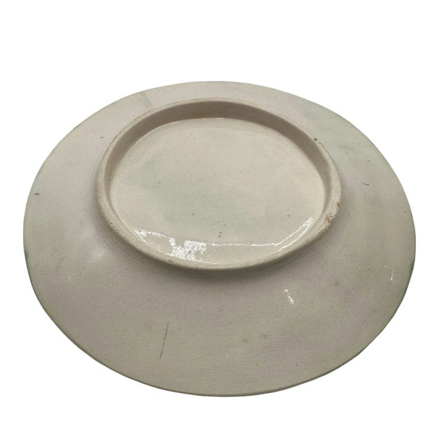 Antique French Asparagus Plate For Sale - Image 4 of 4