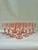 Hard to find set of twelve gorgeous blush pink stemmed drinking glasses or goblets all in excellent condition. Made in the...