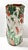 Antique majolica umbrella stand featuring raised rabbits, grape clusters, trailing vines and deeply modeled foliage in...