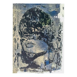 Vhils, Dusk, Screen Print For Sale