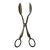Italian Silverplate Scissor Salad Tongs For Sale