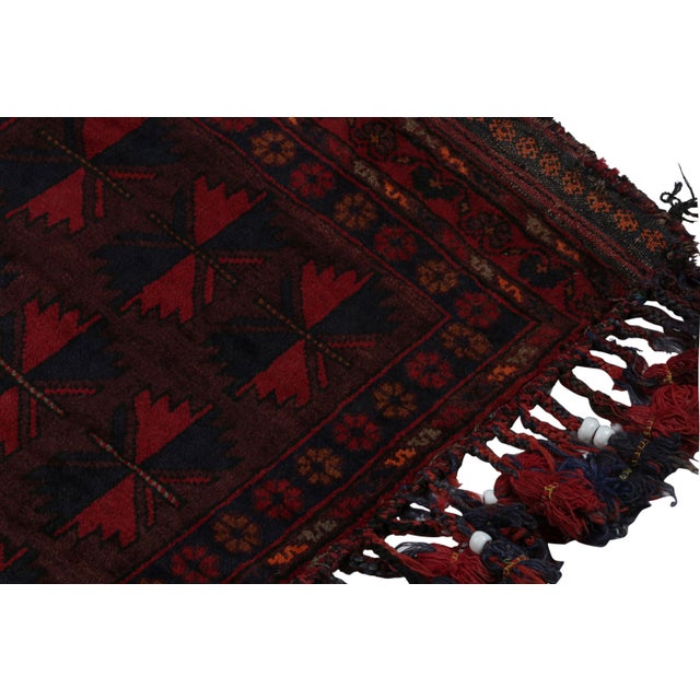Traditional Rug & Kilim’s Baluch Tribal Rug With Colorful Geometric Patterns For Sale - Image 3 of 7