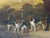 Brown Large 19th Century Oil Painting the Clandon Harriers Hunt John Imms of Ringmer Up Libertine Mare Hor For Sale - Image 8 of 12