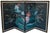 1970s Chinoiserie Painted Silk Screen "Hummingbirds and Lotus" For Sale - Image 17 of 18