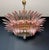Mid-Century Modern Murano Glass Palmette Chandelier, 1990s For Sale - Image 3 of 18