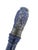 Metal Antique Lapis Lazuli Silver Mounted Bird Head Handle Walking Stick Cane For Sale - Image 7 of 9