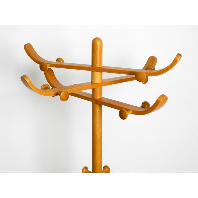 Large Beechwood Coat Rack by Aksel Kjersgaard for Odder Mobler, Denmark, 1960s For Sale - Image 14 of 18