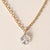 Modern 18k Gold 0.46carat Old Mine Cut Pierced Diamond Necklace For Sale - Image 3 of 4