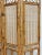 Vintage Bamboo Chippendale Style Four Panel Room Divider For Sale - Image 4 of 7