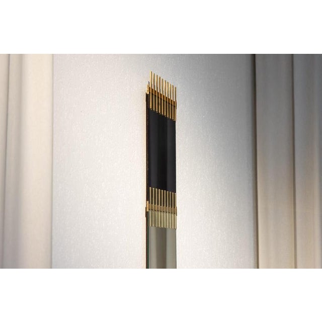1950s Italian Wall Mirror attributed to Ettore Sottsass for Santambrogio & de Berti, 1957 For Sale - Image 5 of 18