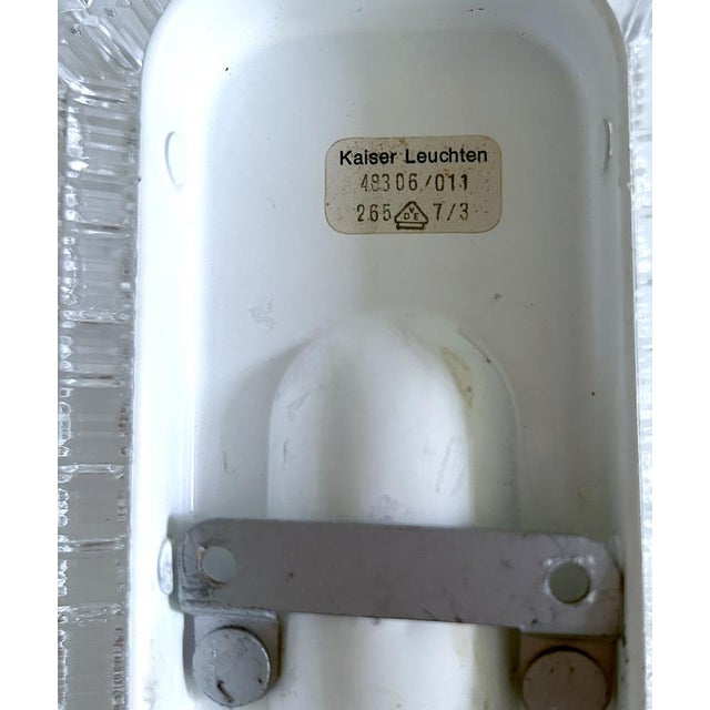 Vintage Glass Sconces from Kaiser, Set of 2 For Sale - Image 15 of 18