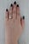 Metal 0.87ctw Princess Diamond 3-Stone Engagement Ring 14k White Gold Size 6.5 For Sale - Image 7 of 8
