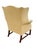 Light Green Vintage Hickory Chair Chippendale Wingback Chair | Historic James River Plantations Collection For Sale - Image 8 of 18