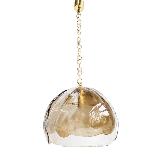 Murano Glass Pendant from Kaiser Leuchten, 1970s For Sale