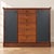 Brown Mid-Century Modern Jack Cartwright for Founders Walnut Pagoda Credenza Dry Bar Cabinet or Chest For Sale - Image 8 of 8