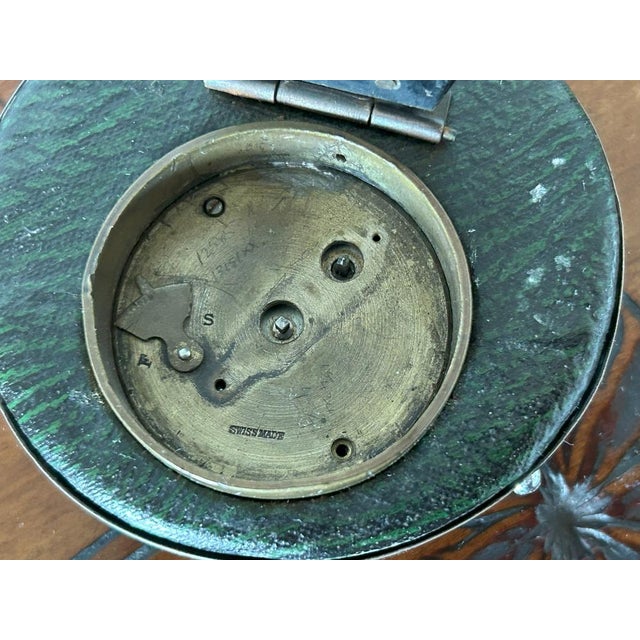 Silver & Enamel Table Clock from Williamson LTD, 1913 For Sale - Image 13 of 17